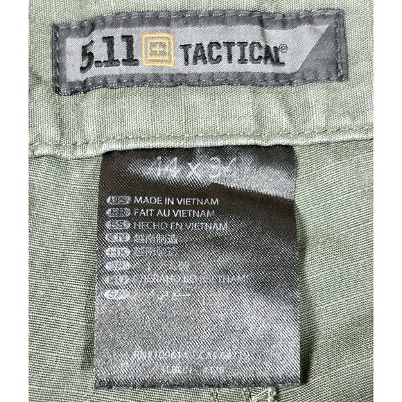 511 Tactical Stryke Cargo Pants Men's 44 x 34 Green 74369 Rip Stop GUC - Picture 5 of 9